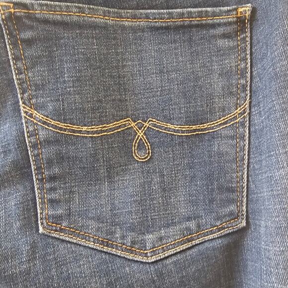 Lucky Brand Lolita Skinny Jeans 12/31 Blue Mid Rise Minimalist Denim Classic Fit - Picture 7 of 12